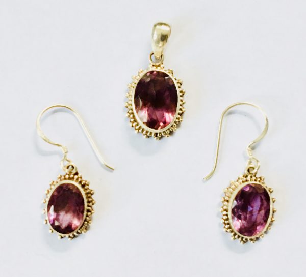 Amethyst Jewelry Set