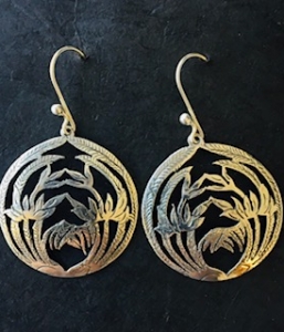 Sterling Silver Trees Earrings