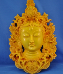 Resin White Tara Mask